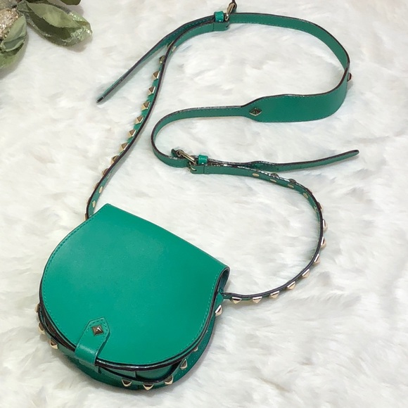Rebecca Minkoff Handbags - REBECCA MINKOFF Skylar Studded Mini Crossbody Bag
